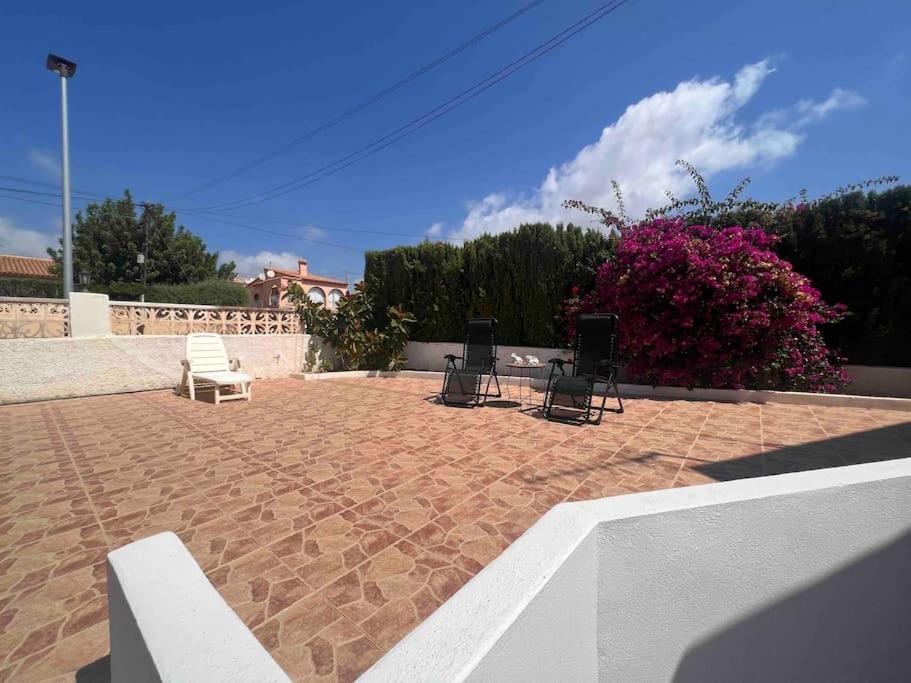 Bungalow In Calpe - Swimming Pool And Tennis Court 外观 照片