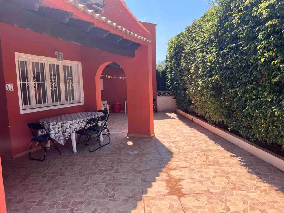 Bungalow In Calpe - Swimming Pool And Tennis Court 外观 照片